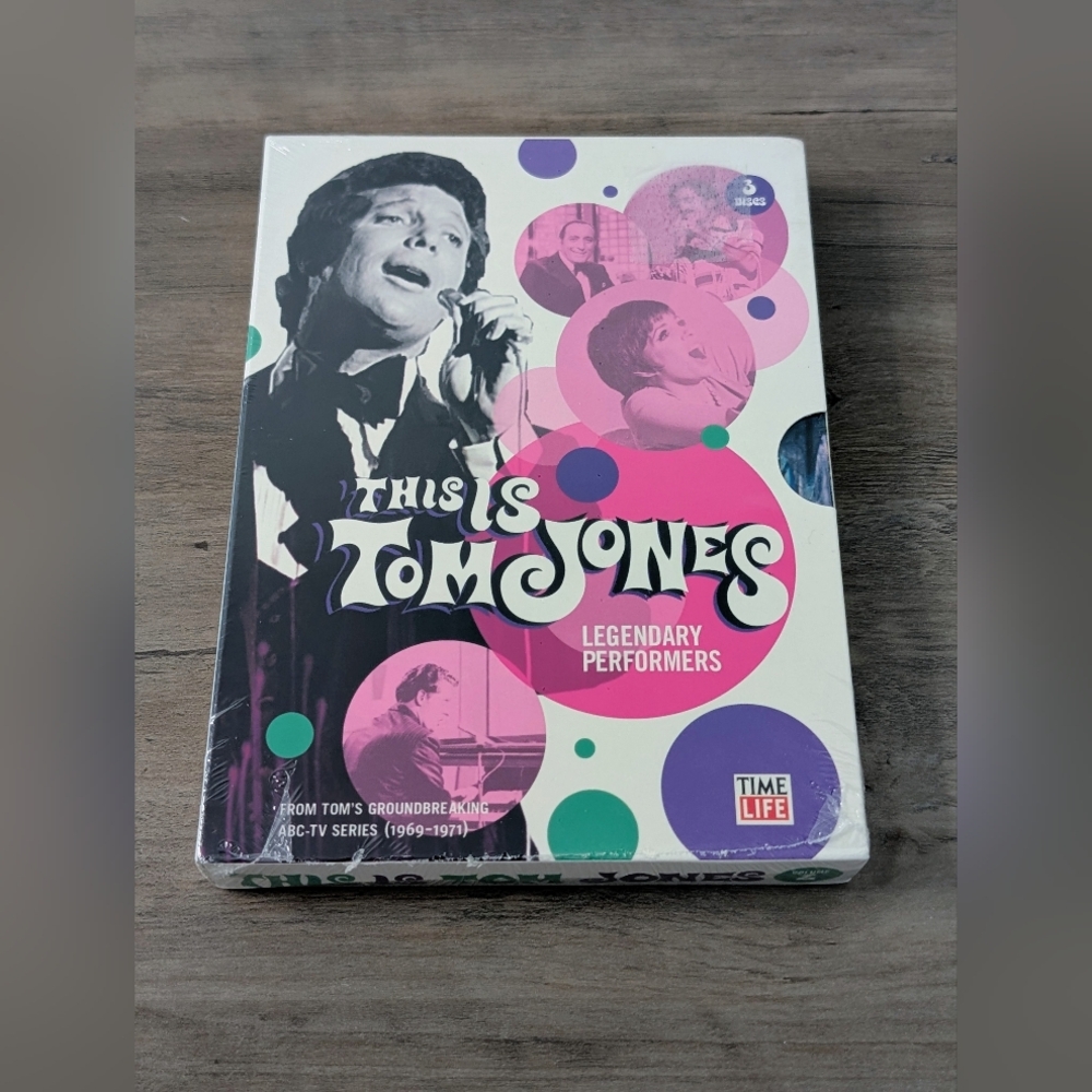 NEW Sealed This Is Tom Jones Vol. 2 Legendary Performers 3 DVD Box Set 1969-197